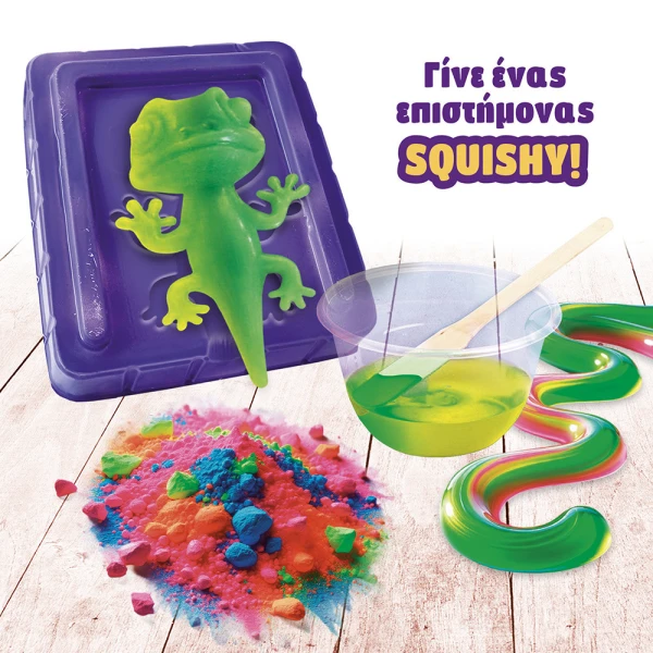 LISCIANI SLUMI SCIENCE POCKET SQUISH CHAMELEON