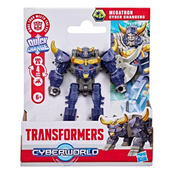 TRANSFORMERS CYBERWORLD CYBER CHANGERS - MEGATRON