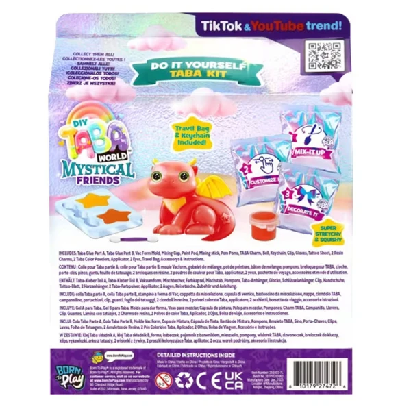 TABA WORLD DIY ΜΥΘΙΚΑ ΦΙΛΑΡΑΚΙΑ ΔΡΑΚΟΣ