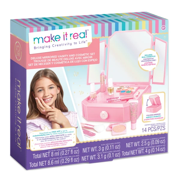 MAKE IT REAL - ΤΟΥΑΛΕΤΑ ΟΜΟΡΦΙΑΣ ΜΕ ΚΑΘΡΕΠΤΗ & ΣΕΤ ΚΑΛΛΥΝΤΙΚΩΝ