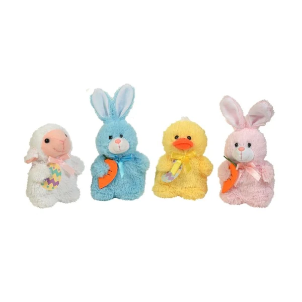 PLUSH FIELD ANIMALS 14 cm - 4 DESIGNS