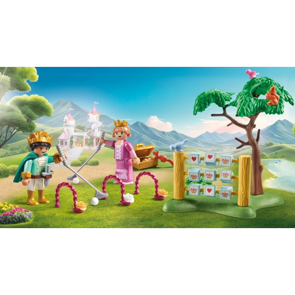 PLAYMOBIL PRINCESS MAGIC GARDEN WITH ROYAL GAMES