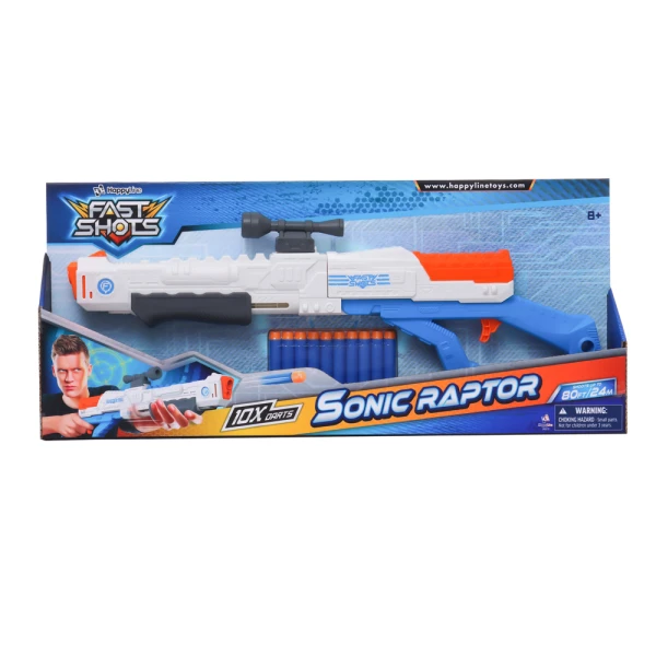 FAST SHOTS SONIC RAPTOR ΣΕΤ ΜΕ 10 ΑΦΡΩΔΗ ΒΕΛΑΚΙΑ