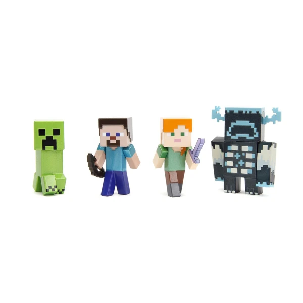 JADA MINECRAFT ΠΑΚΕΤΟ 4 ΦΙΓΟΥΡΕΣ 6,5 εκ. 