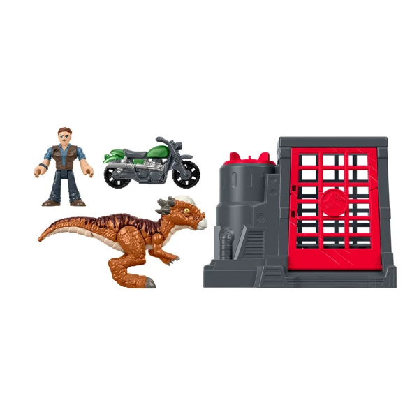 IMAGINEXT JURASSIC WORLD DINOSAUR AND FIGURE - 4 DESIGNS