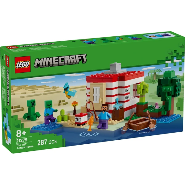 LEGO® MINECRAFT® ΤΟ ΣΠΙΤΙ-ΔΥΝΑΜΙΤΗΣ ΣΤΗ ΖΟΥΓΚΛΑ