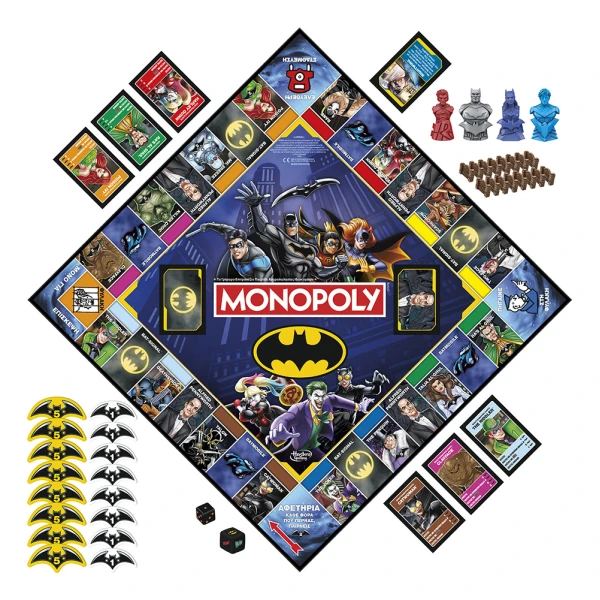 BOARD GAME MONOPOLY BATMAN