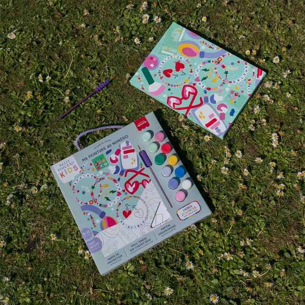 PETIT PINCEAU KIDS PAINT BY NUMBERS -  FRIENDSHIP BRACELETS