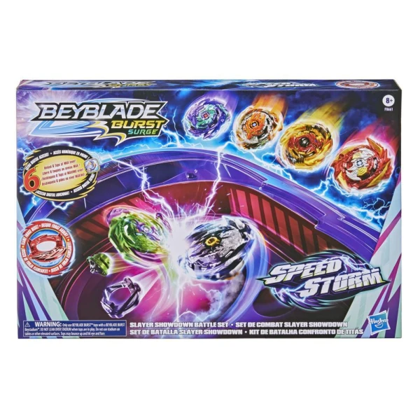BEYBLADE ΣΕΤ ΜΑΧΗΣ SPEEDSTORM SLAYER SHOWDOWN