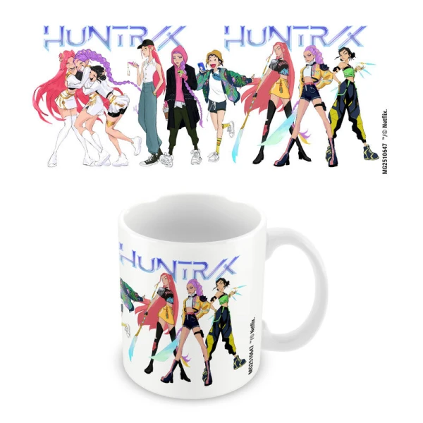 ΚΕΡΑΜΙΚΗ ΚΟΥΠΑ 325ml HUNTRIX K-POP DEMON HUNTERS