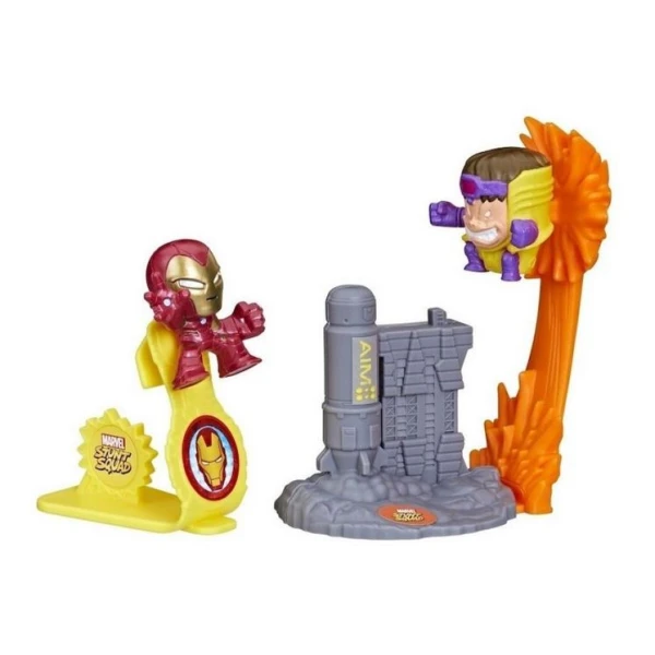 MARVEL STUNT SQUAD IRON MAN VS. M.O.D.O.K.