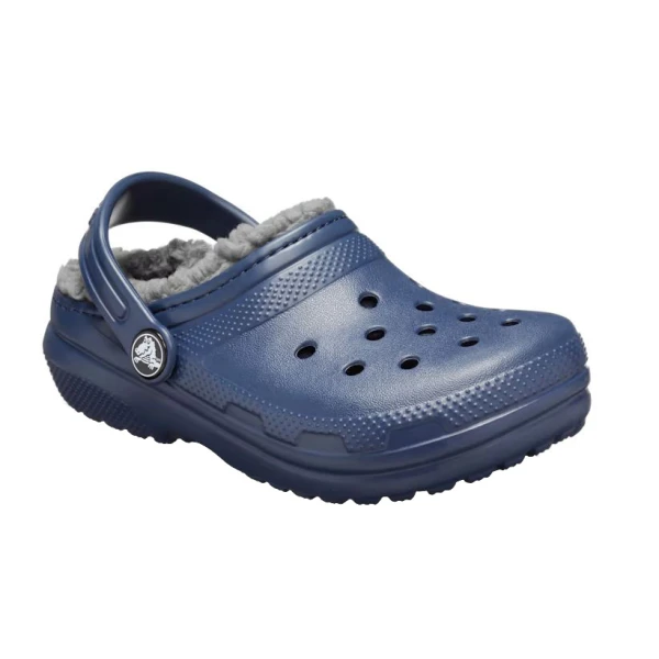 CROCS CLASSIC LINED CLOG K NAVY-CHARCOAL