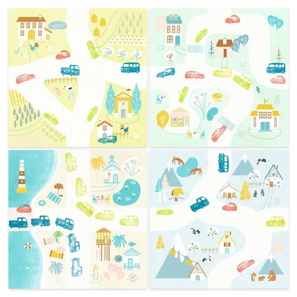 DJECO STAMPING SET - VEHICLES