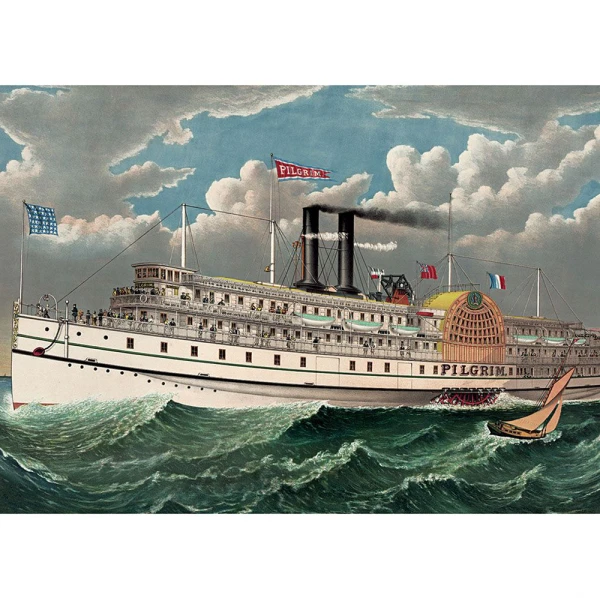 KIUB ΠΑΖΛ 1000 τεμ. ΚΑΙ ΘΗΚΗ - BATEAU