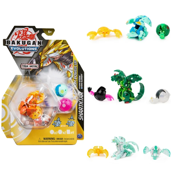 BAKUGAN EVOLUTIONS ΣΕΤ PLATINUM POWER UP
