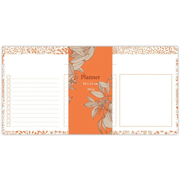 JARDIN PLANNER NOTEPAD 24×12CM