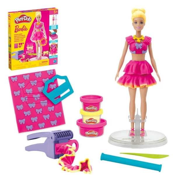 PLAY-DOH BARBIE RUFFLES AND BOWS