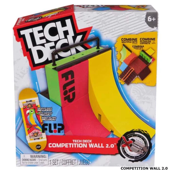 TECH DECK ΡΑΜΠΑ ΚΑΙ ΣΑΝΙΔΑΚΙ X-CONNECT PARK CREATOR STARTER SET - 3 ΣΧΕΔΙΑ