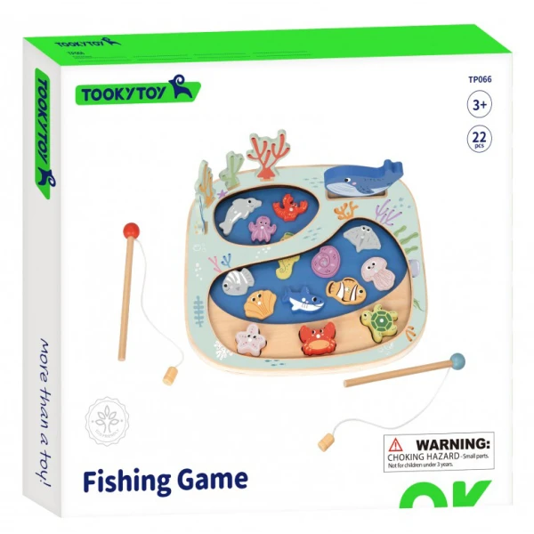 TOOKY TOY ΞΥΛΙΝΟ ΠΑΙΧΝΙΔΙ ΨΑΡΕΜΑΤΟΣ