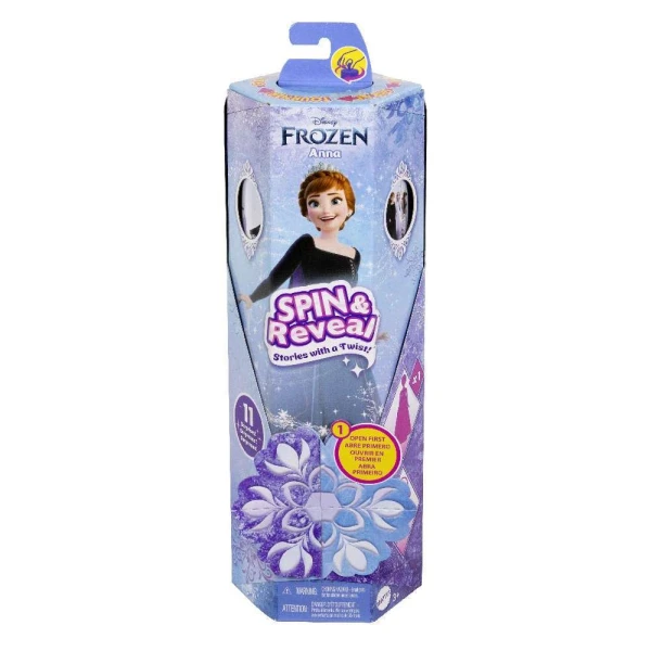 DISNEY FROZEN SPIN & REVEAL ΚΟΥΚΛΑ ΑΝΝΑ 