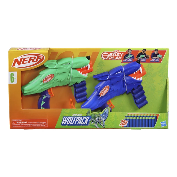 NERF EASY PLAY ΕΚΤΟΞΕΥΤΕΣ WILD WOLFPACK
