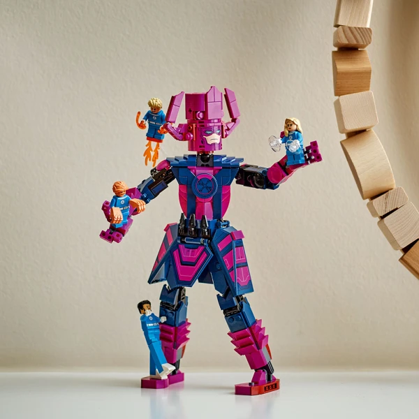 LEGO® MARVEL FANTASTIC FOUR ΕΝΑΝΤΙΟΝ ΦΙΓΟΥΡΑΣ ΚΑΤΑΣΚΕΥΗΣ ΓΚΑΛΑΚΤΟΥΣ