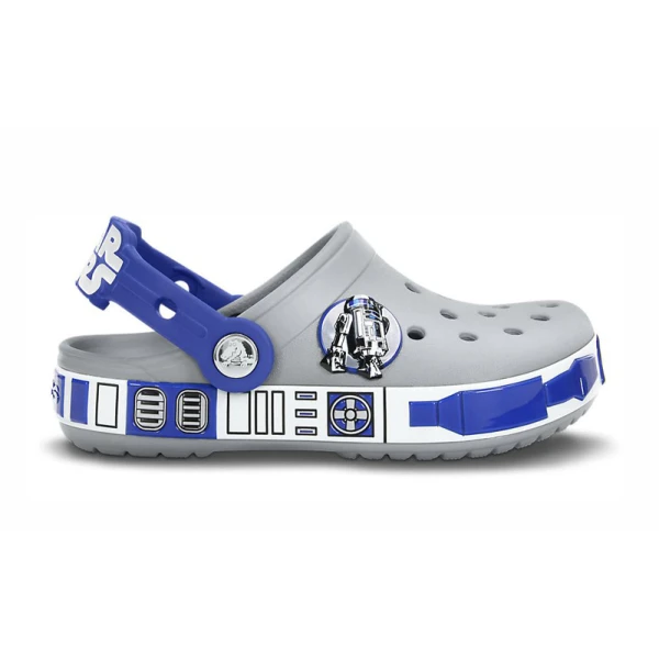 CROCS CROCBAND STAR WARS CLOG LIGHT GREY / CERULEAN BLUE