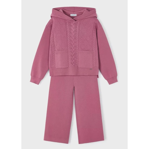 MAYORAL SET TROUSERS KNITTED ORCHID