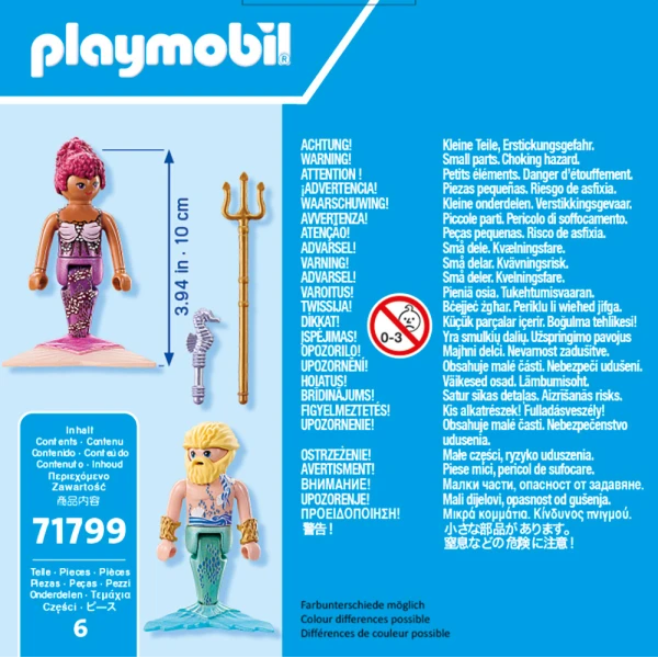 PLAYMOBIL DUOPACK ΓΟΡΓΟΝΑ ΚΑΙ ΤΡΙΤΩΝΑΣ