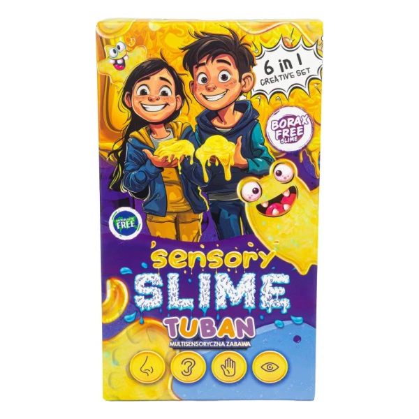 TUBAN DIY SLIME ΣΕΤ ΚΑΤΑΣΚΕΥΗΣ SENSORY 6 ΣΕ 1