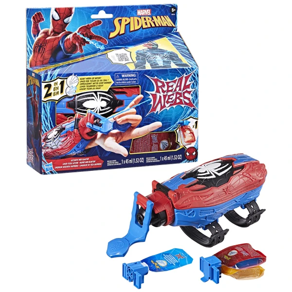 SPIDERMAN REAL WEBS ULTIMATE WEB BLASTER