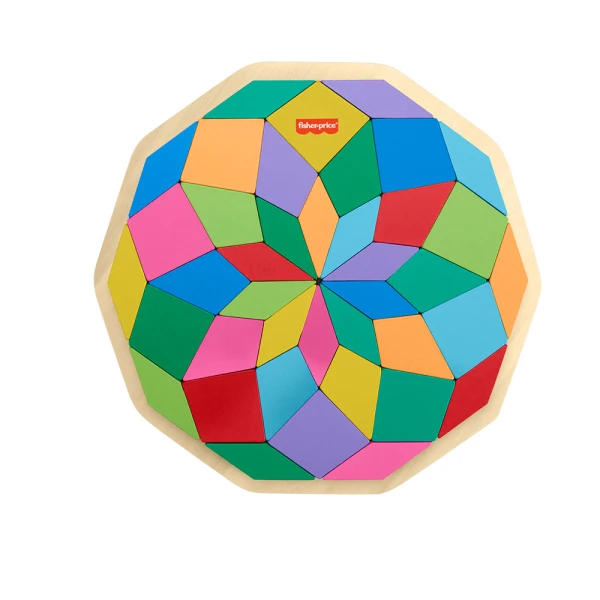 FISHER PRICE ΞΥΛΙΝΟ ΠΑΖΛ 41 τεμ. MANDALA