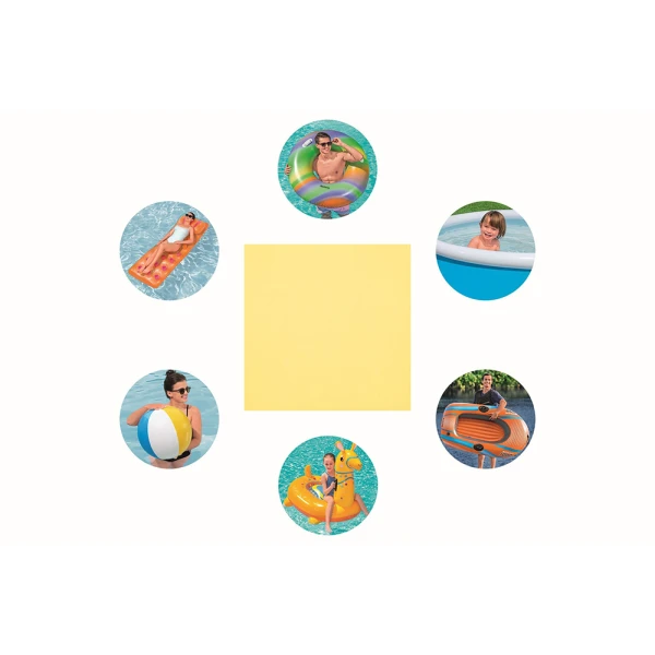 BESTWAY SET WITH 10 REPAIR PATCHES