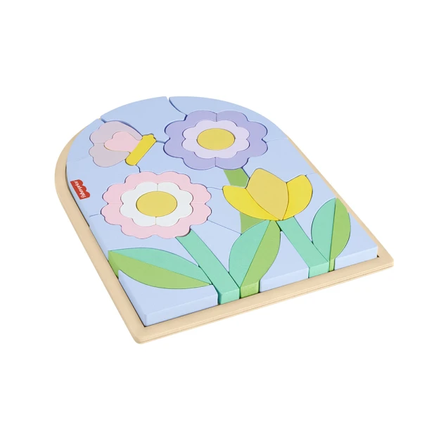 FISHER PRICE ΞΥΛΙΝΟ ΠΑΖΛ 38 τεμ. ΛΟΥΛΟΥΔΙΑ