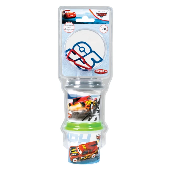 AS ΠΛΑΣΤΕΛΙΝΗ DISNEY CARS 2 ΒΑΖΑΚΙΑ ΜΕ ΚΑΠΑΚΙΑ ΚΑΛΟΥΠΑΚΙΑ ΚΑΙ 2 ΚΟΦΤΕΣ 228GR ΓΙΑ 3+ ΧΡΟΝΩΝ
