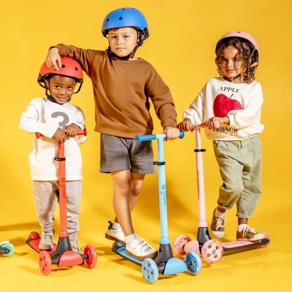 YVOLUTION SKATE YGLIDER KIWI RED