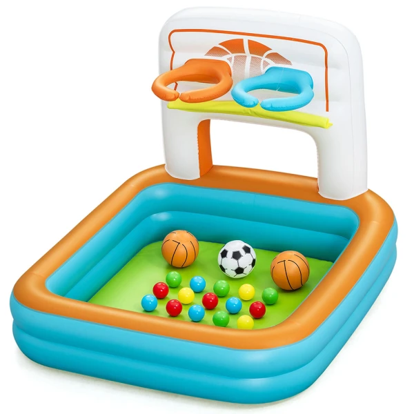 BESTWAY PLAYSET 120X107X84 cm KICK \'N SWISH BALL