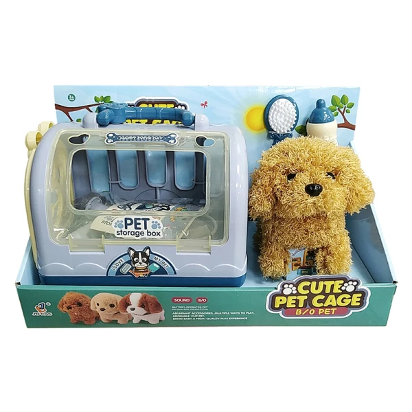 GROOMING SET WALKING DOG WITH SOUND & MEDICAL TOOLS