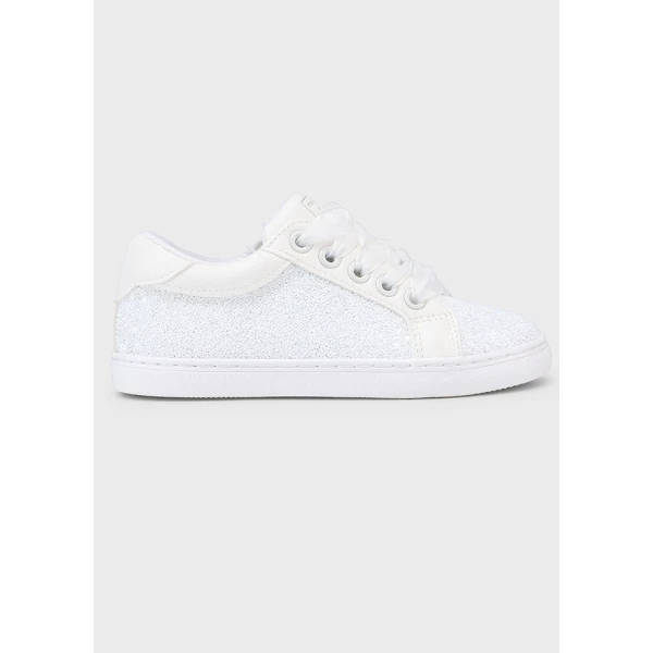 MAYORAL SPORT SHOES GLITTER WHITE 