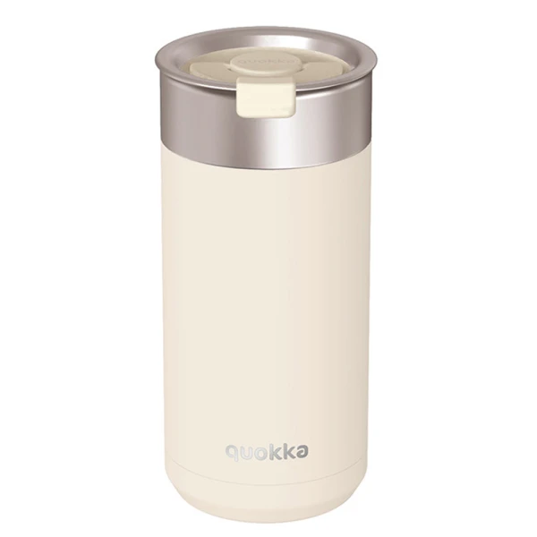 QUOKKA STAINLESS STEEL ΘΕΡΜΟΣ ΚΑΦΕ 400ml BOOST - NUDE