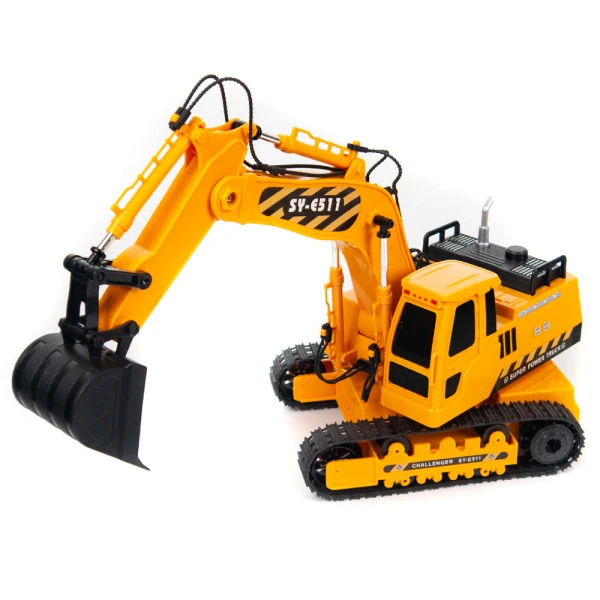 REMOTE CONTROL EXCAVATOR 1:20 WITH 6 FUNCTIONS 2.4GHz