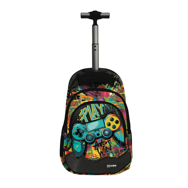 SCHOOL TROLLEY BACKPACK XSCAPE - GAMING