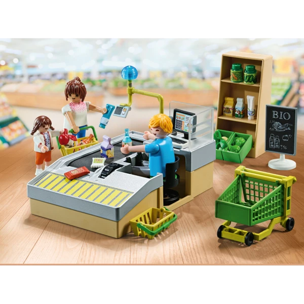 PLAYMOBIL MY LIFE ΤΑΜΕΙΟ ΒΙΟΛΟΓΙΚΟΥ ΚΑΤΑΣΤΗΜΑΤΟΣ