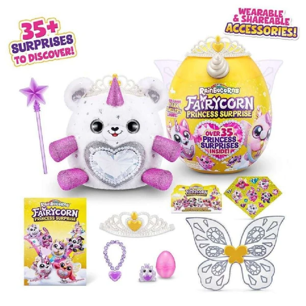 ΑΥΓΟ RAINBOCORNS SERIES 6 PRINCESS FAIRYCORN - 6 ΣΧΕΔΙΑ