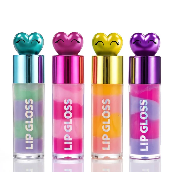 HAPPIHOBBI LIP GLOSS SPARKLE LOVE - 4 ΣΧΕΔΙΑ