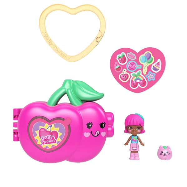 POLLY POCKET MINI ΣΕΤΑΚΙΑ ΜΕ ΦΡΟΥΤΑΚΙΑ - ΚΕΡΑΣΙΑ
