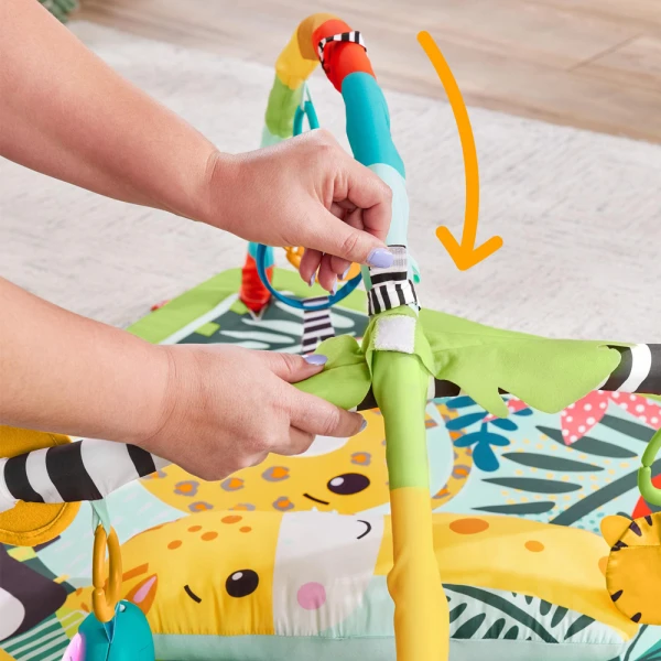 FISHER PRICE ΓΥΜΝΑΣΤΗΡΙΟ ΤΡΟΠΙΚΟ ΔΑΣΟΣ 3 ΣΕ 1