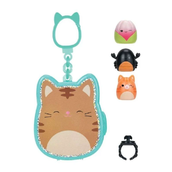 SQUISHMALLOWS SQUISH-A-LONGS ΜΠΡΕΛΟΚ-ΘΗΚΗ ΕΚΠΛΗΞΗ ΜΕ 3 ΦΙΓΟΥΡΕΣ
