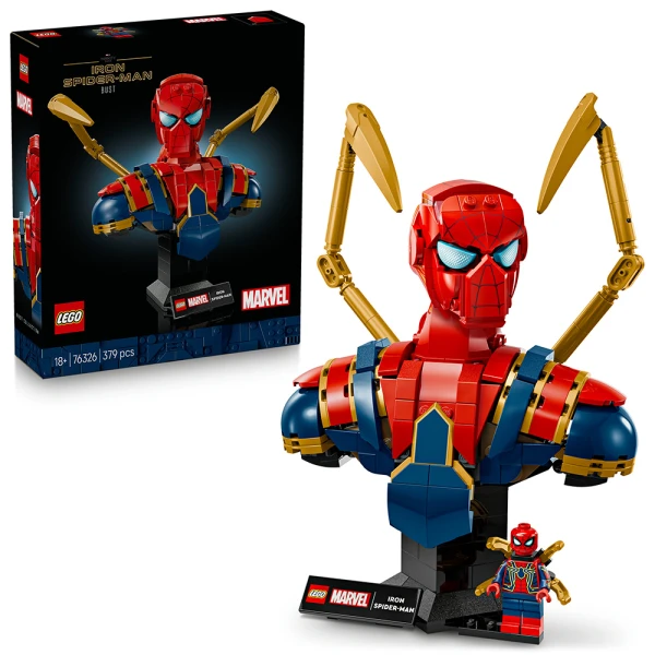 LEGO® MARVEL IRON SPIDER-MAN BUST