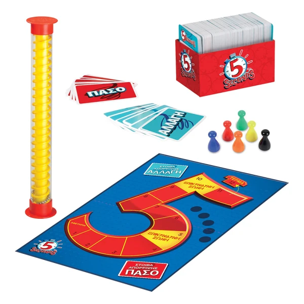AS GAMES BOARD GAME 5 SECONDS FOR AGES 12+